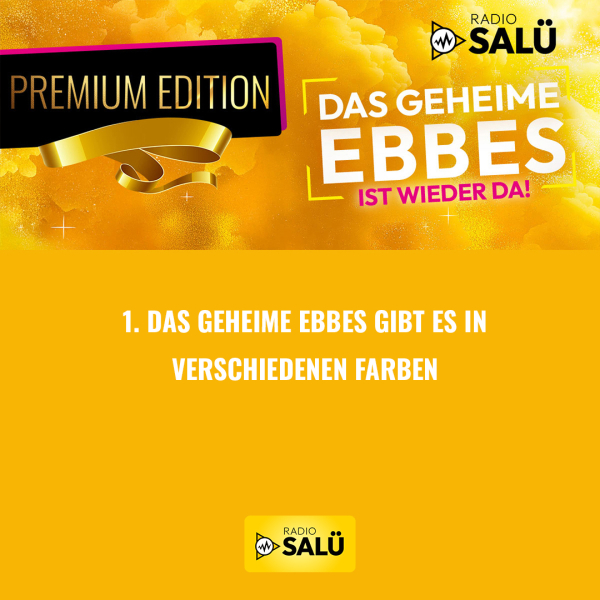Das geheime Ebbes - Premium Edition am 07.11.